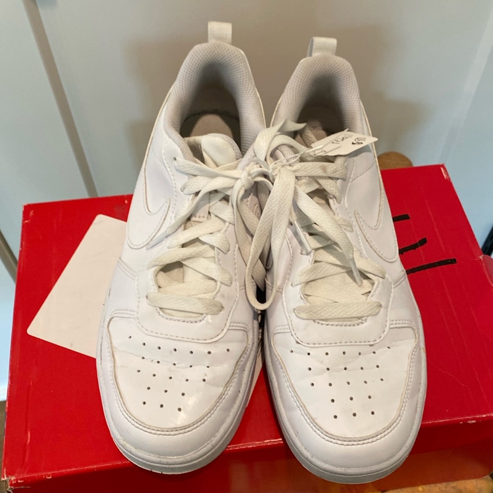 Nike Court Borough Low Recraft‎ Youth Tennis Shoe